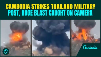 Thailand Cambodia War BREAKING: Cambodia Drops 300MM Warheads CRUSHING Thai Border Post
