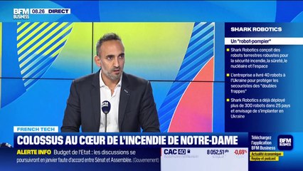 French Tech : Shark Robotics, une flotte de robots-pompiers - 10/12