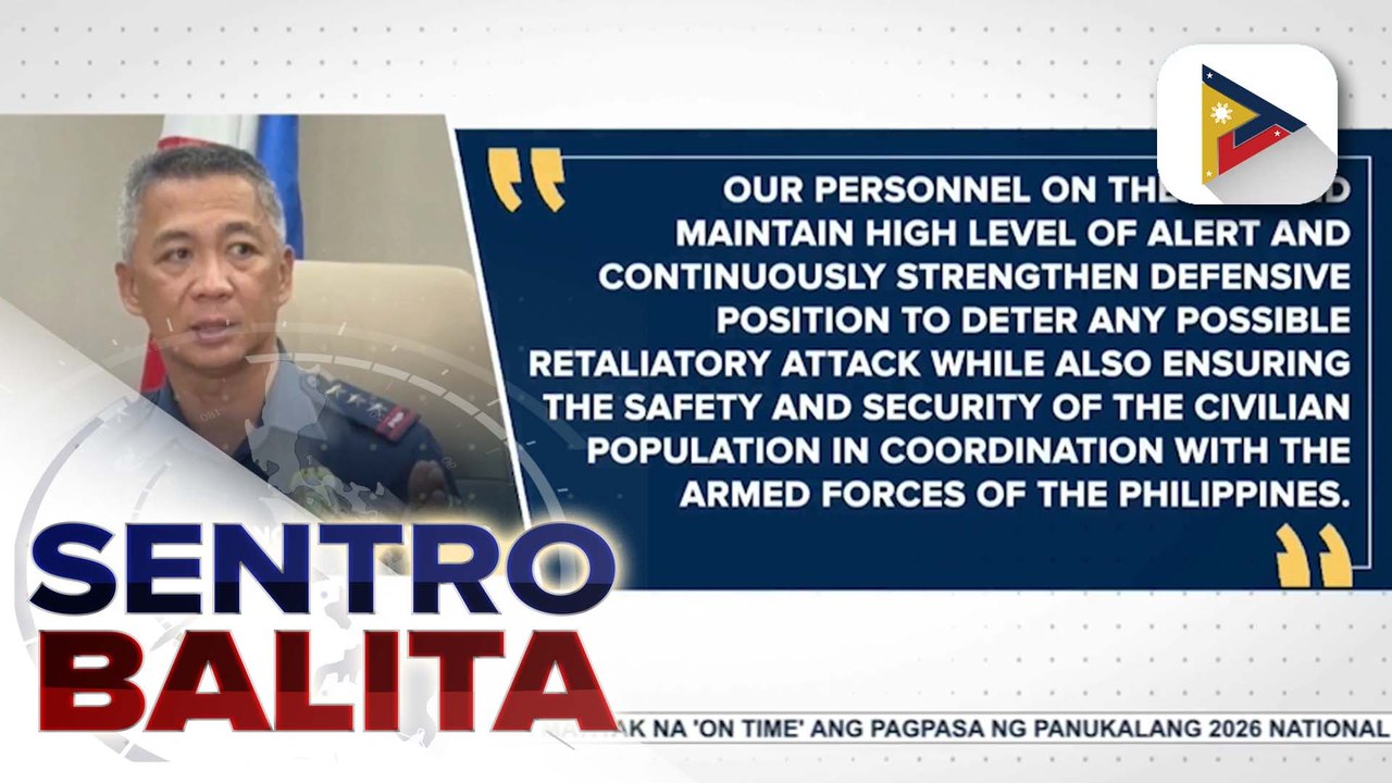 PNP, nakaalerto vs. pagganti ng Dawlah Islamiyah matapos mapatay ang isang opisyal at bomb expert nito