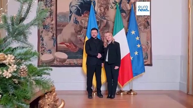 Concluída cimeira Itália-Ucrânia: Confio em Meloni para negociações de paz, diz Zelenskyy