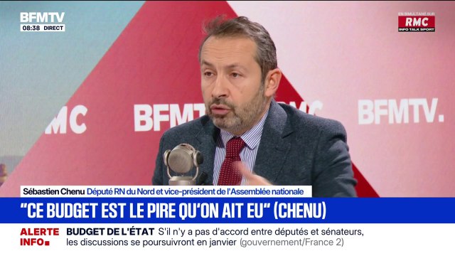 Sébastien Chenu (RN) au sujet de la macronie : Ce sont des nullités absolues