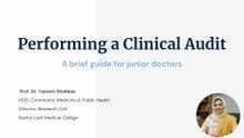 How to do Clinical Audit? |Practical Knowledge | How to do Audit in real life| Audit Kaise Karte Hai