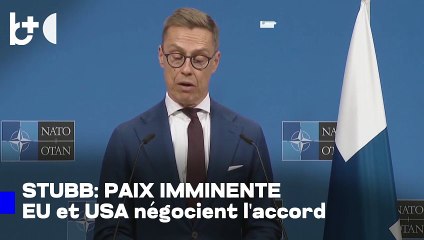 L'accord de paix «très proche», dit le président finlandais