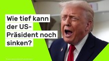 Donald Trump im freien Fall: "The Don" stolpert ins Bodenlose - wie tief kann der US-Präsident noch sinken?