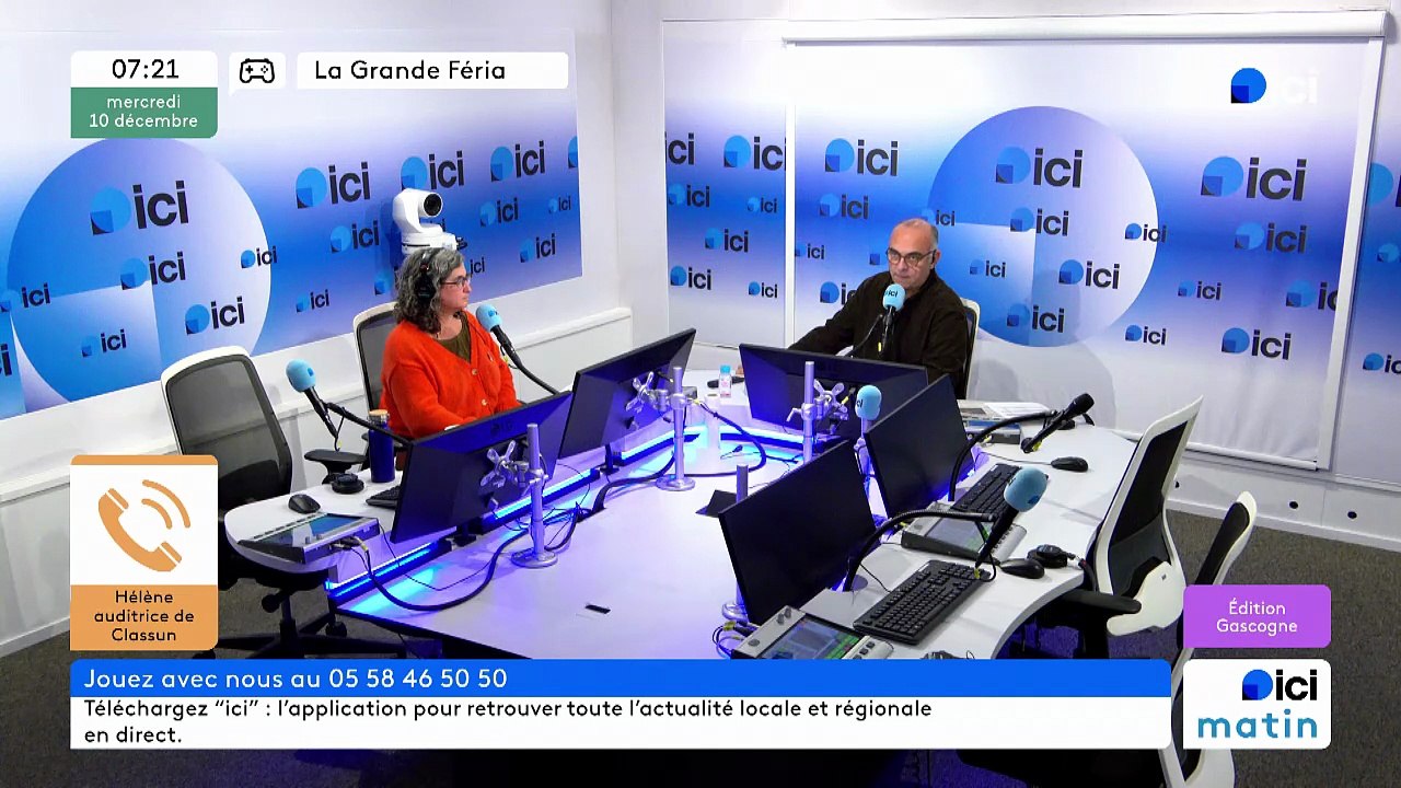10/12/2025 - ici matin par ici Gascogne en vidéo