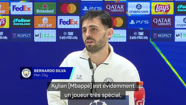 Bernardo Silva : “Mbappé est spécial mais ça sera difficile, avec ou sans lui”