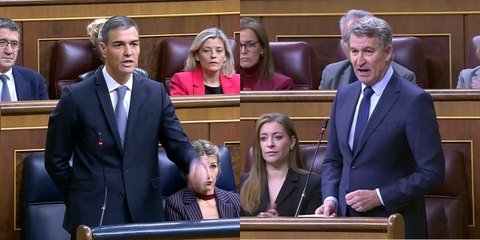 Feijóo tritura el feminismo cutre de Sánchez: "Usted lo aprendió en los prostíbulos"