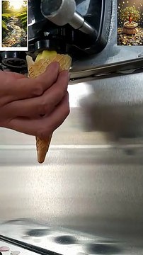best ice Cream cone#icecream #dessert #cake #food #chocolate #foodie #delicious#اكسبلور #streetfood