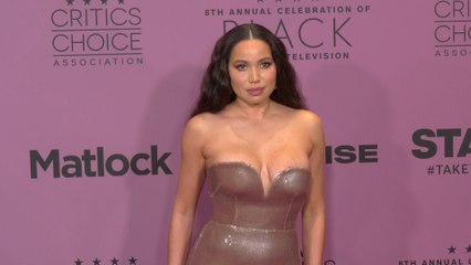 Jurnee Smollett attends the red carpet at the 8th annual celebration of Black Cinema & Television