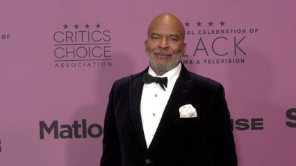 David Alan Grier attends the red carpet at the 8th annual celebration of Black Cinema & Television