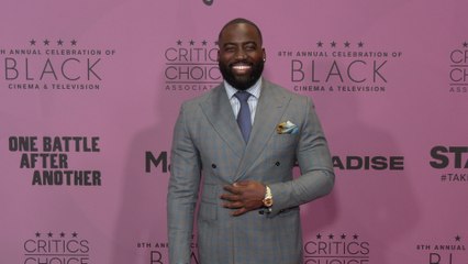 Shamier Anderson attends the red carpet at the 8th annual celebration of Black Cinema & Television