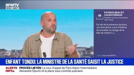 Enfant tondu: pour Arnaud Gallais, président de l'association Mouv'Enfants, "c'est un problème de contrôle avant tout"