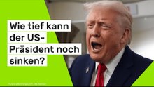 Trump im freien Fall: "The Don" stolpert ins Bodenlose - wie tief kann der US-Präsident noch sinken?