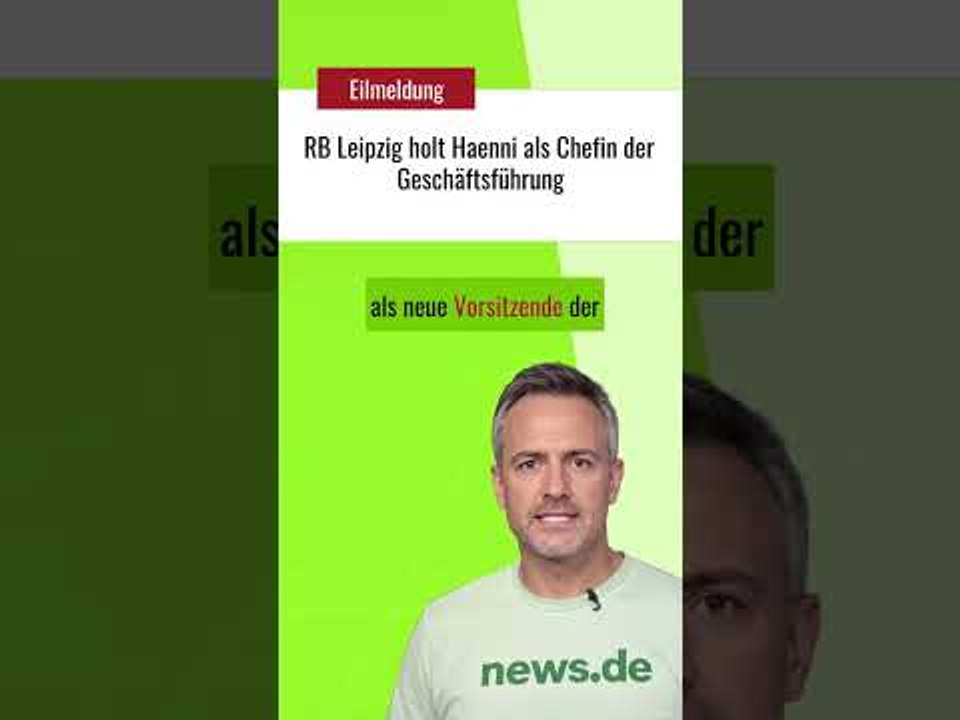 RB Leipzig holt Haenni als Chefin der Geschäftsführung