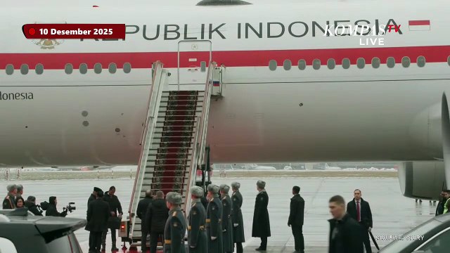 Detik-Detik Presiden Prabowo Tiba di Moskow Jelang Bertemu Presiden Rusia Vladimir Putin