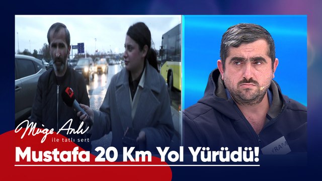 Mustafa Uzun ekibimizle 20 km yol yürüdü! - Müge Anlı ile Tatlı Sert 10 Aralık 2025