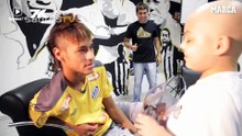 Neymar se reencuentra con el niño con leucemia al que le dedicó una celebración en 2012