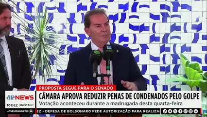 Câmara aprova reduzir penas de condenados por tentativa de golpe
