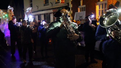 Musical entertainment filmed by George Ody during Watchet's festive late night extravaganza.