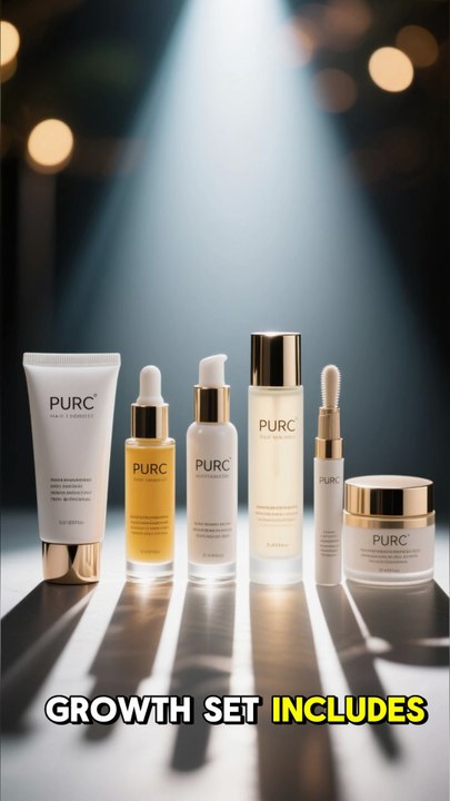 PURC Fast Hair Growth Products for Men Biotin Anti Hair Loss Oil Shampoo Conditioner Set Hair Treatment for Women Beauty Health