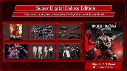 Daemon X Machina Titanic Scion Official Into the Abyss Expansion Trailer