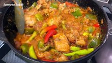 Tasty Chicken Shimla Mirch Recipe｜Restaurant Style Chicken Capsicum Curry