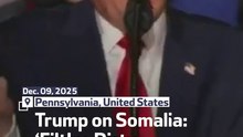 Trump on Somalia: ‘Filthy, Dirty, Disgusting’