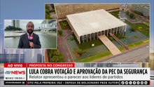 Lula cobra votação e aprovação da PEC da Segurança