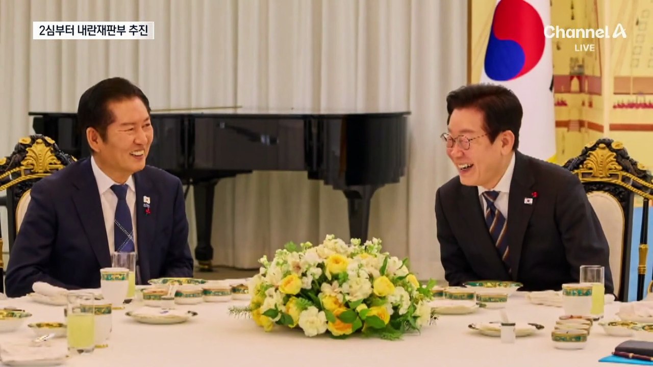 이 대통령-與 투톱, 비공개 회동…내란재판부 결론?