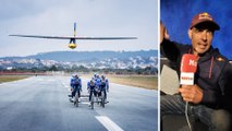 Red Bull logra lo 'imposible' en Mallorca: ¡¡9 ciclistas hacen despegar una avioneta!!