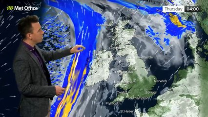 Met Office Wednesday Afternoon Weather Forecast 10/12/2025