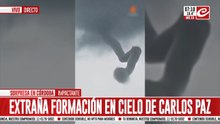 Captan extraña formación en el cielo de Carlos Paz... ¿de qué se trata?