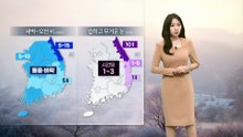 [날씨]전국 비 조금…영동 최대 10cm↑ 눈
