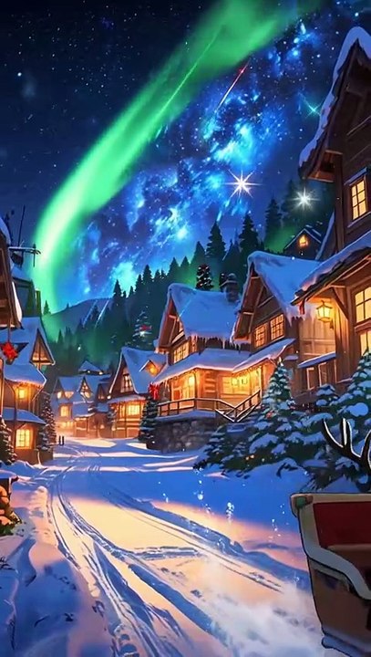 Northern Lights Christmas Sleigh Ride