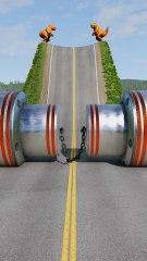 Realistic BeamNG Drive car crash physics. Watch in