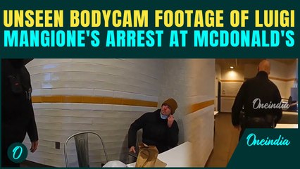 Luigi Mangione Arrest Video: Bodycam Footage Released As Cops Confront Mangione Inside McDonald’s