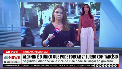 Pesquisa mostra que só Alckmin força 2º turno contra Tarcísio em SP