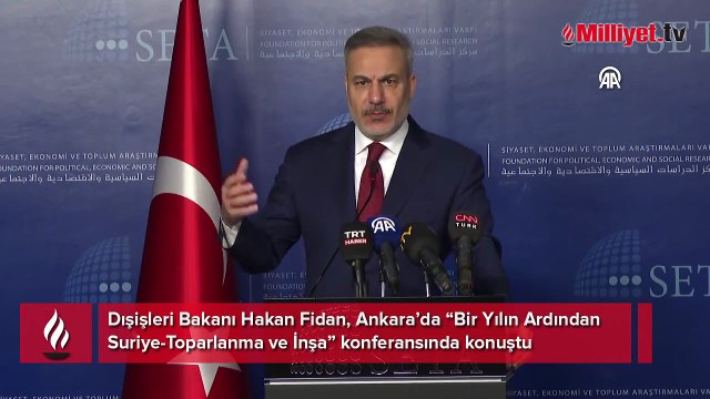 Dışişleri Bakanı Hakan Fidan'dan terör örgütü YPG/SDG uyarısı: Suriye'de bölücülüğe tahammül yok