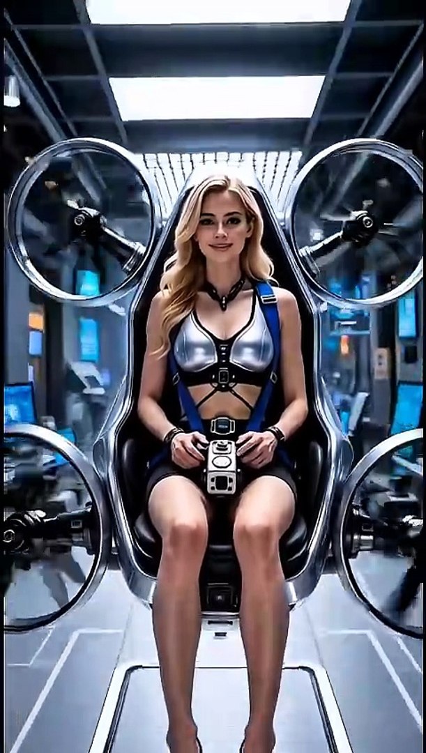 ⁣Human-Like Humanoid Takes Flight Test in Futuristic Single-Seat Flying Drone