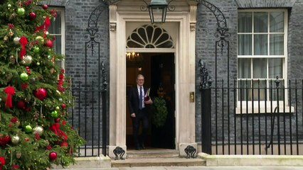 Sir Keir Starmer departs from No 10 for PMQs