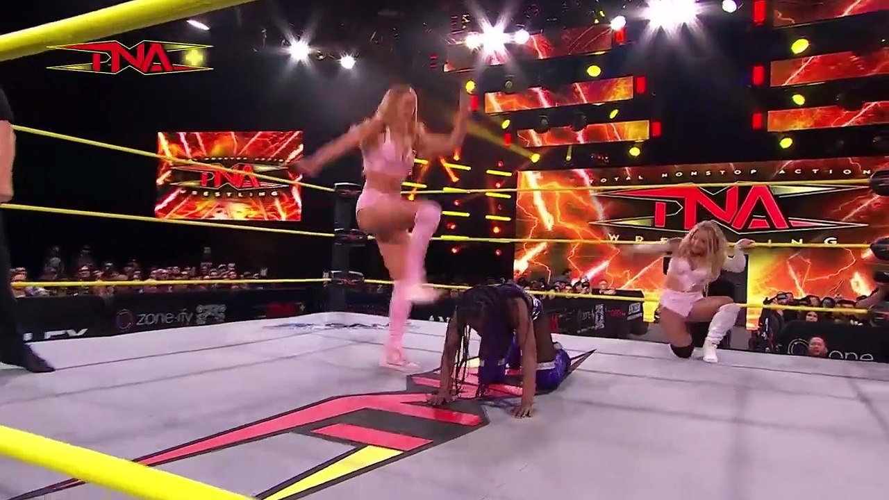 The Elegance Brand (M by Elegance & Heather by Elegance) vs. Mila Moore and Jada Stone - TNA Xplosion December 5, 2025