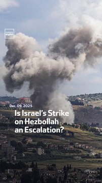 Is Israel’s Strike on Hezbollah an Escalation?