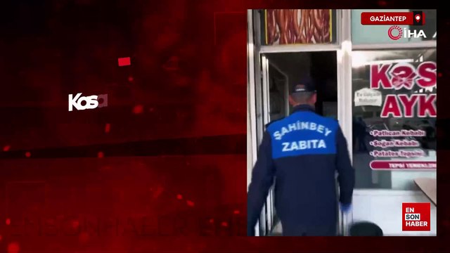 Gaziantep'te şok denetim Kasapta kaçak alkol üretimi yapıldığı tespit edildi