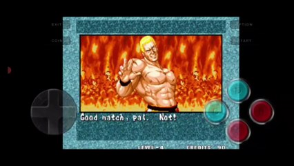 Fatal Fury 3 Terry Bogard vs Geese Howard Terry Bogard é vencido por Geese Howard