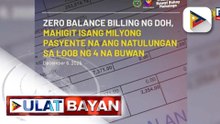 Mahigit 1.7-M, natulungan ng 'Zero Balance Billing' Program