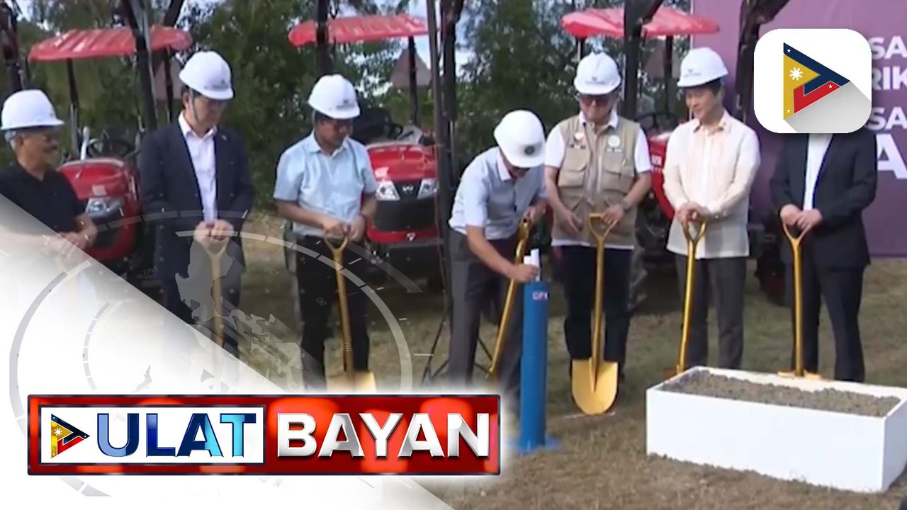 PBBM, pinangunahan ang groundbreaking ng Korea Agricultural Machinery Industry Complex sa Cabanatuan City | ulat ni Cleizl Pardilla