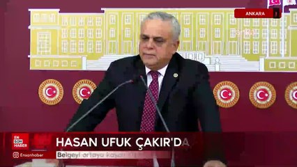 Hasan Ufuk Çakır: Belgeyi ortaya koyun Kızılay Meydanı'nda asacağım kendimi