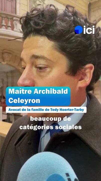 Maitre Celeyron Archibald, avocat de la famille de Tedy Hoerter-Tarby