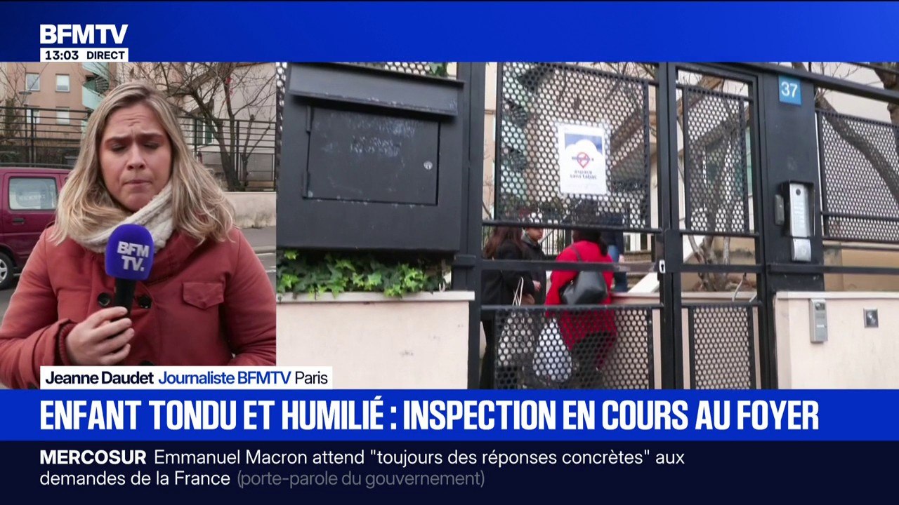 Enfant rasé par ses éducateurs dans un foyer: une inspection administrative en cours au sein du foyer où est placé le garçon