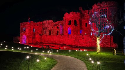 Carew Castle Glow event with Sing! Youth Gospel Choir